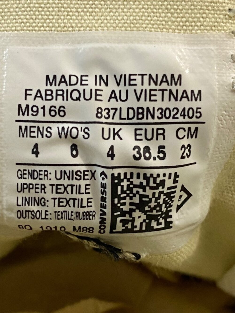 Converse All Star Low Black White Sneakers Mens 4 Womens 6 Chuck Taylor Shoes - Picture 7 of 16